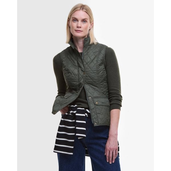 Womens Otterburn Gilet In Olive