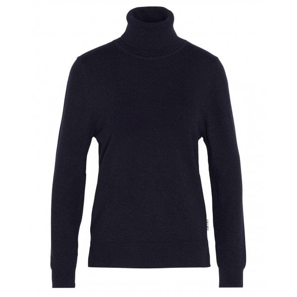 Womens Pendle Roll Neck Jumper in Black