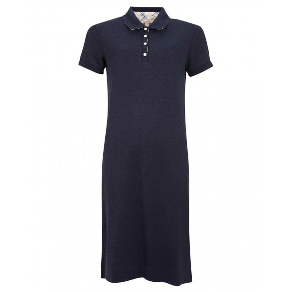 Womens Polo Dress in Navy