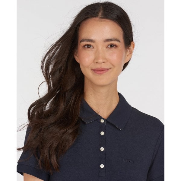Womens Polo Dress in Navy