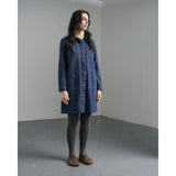 Womens Ocean Shirt Dress In 9oz Denim
