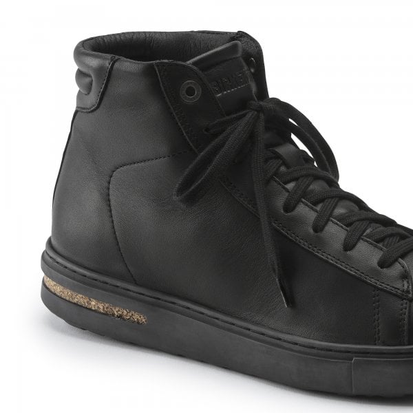 Birkenstock Bend Mid Black Smooth Leather Reg Fit