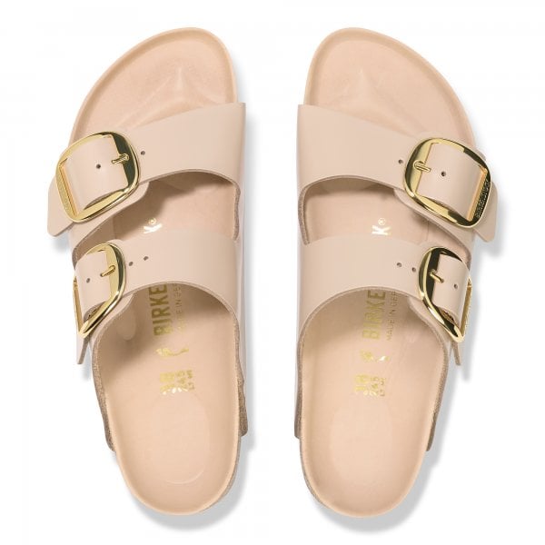 Unisex Arizona Big Buckle in High Shine New Beige