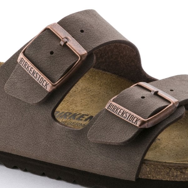 Unisex Arizona Birko Flor Narrow Fit Sandal in Mocca