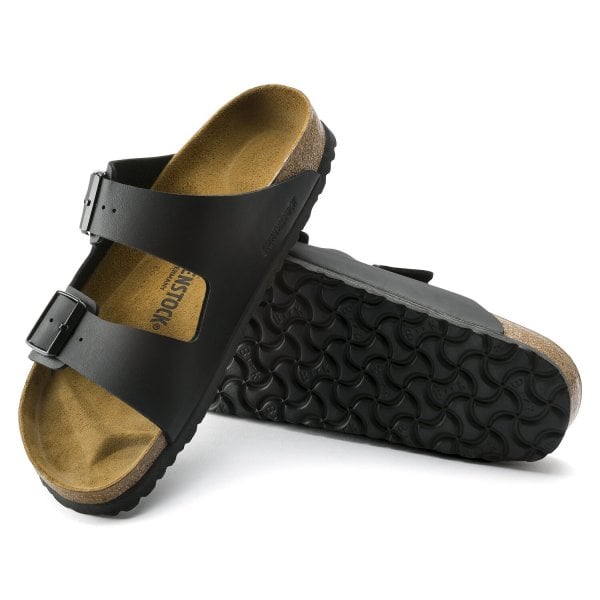 Unisex Arizona Birko Flor Regular Fit Sandal in Black