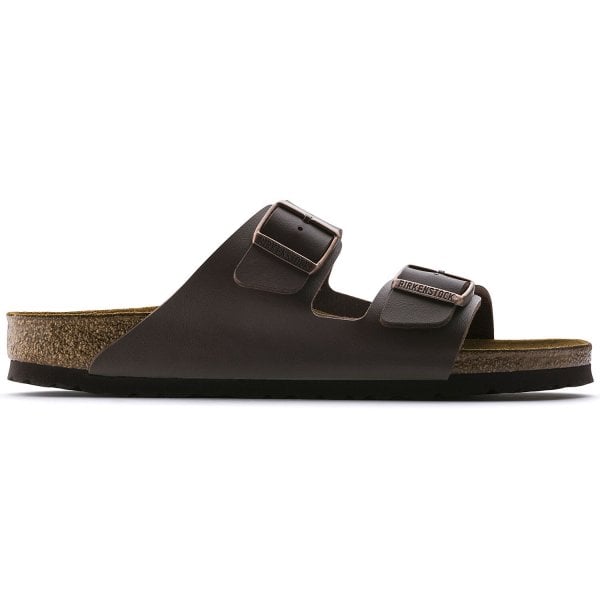 Unisex Arizona Birko Flor Regular Fit Sandal in Dark Brown 51701