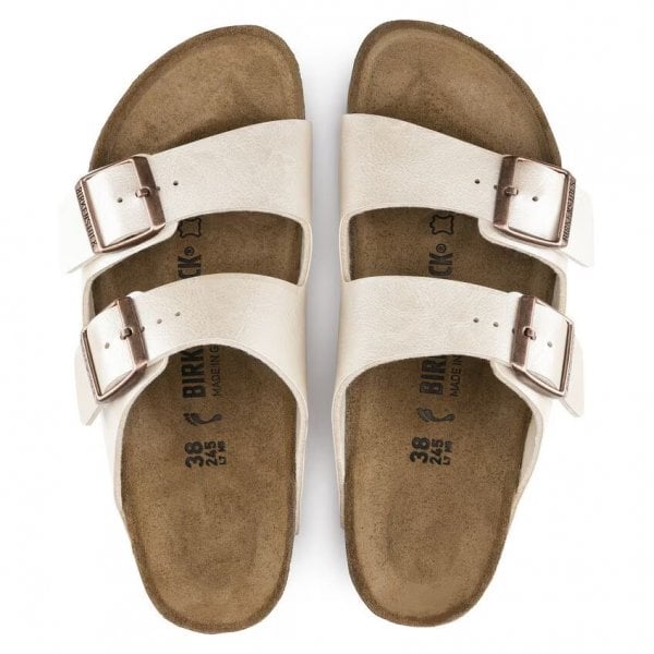 Unisex Arizona Graceful Narrow Fit Sandal in Pearl White