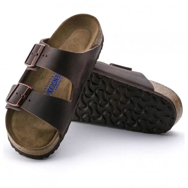Unisex Arizona Regular Fit Sandal in Habana Soft Footbed