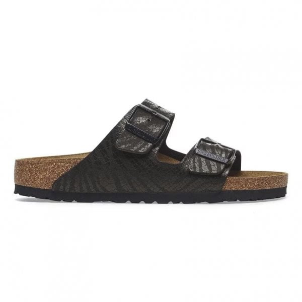 Unisex Arizona Synthetics Sandal in Zebra Black