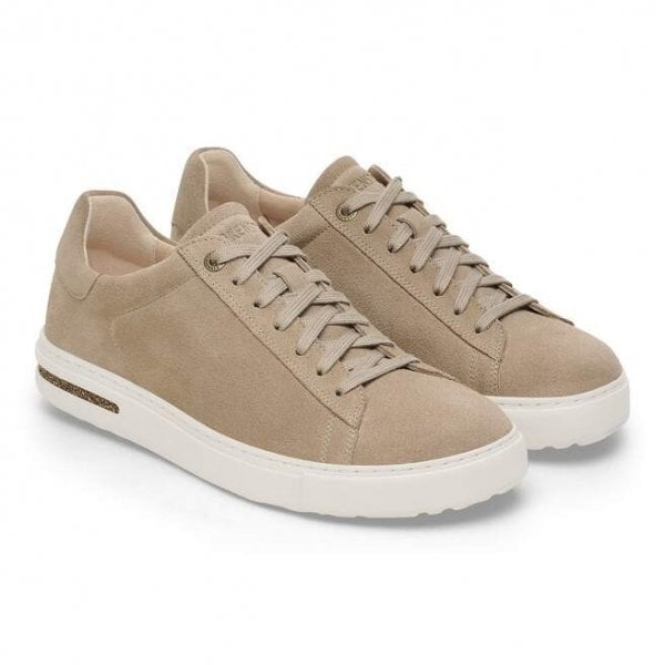 Unisex Bend Low in Taupe Suede