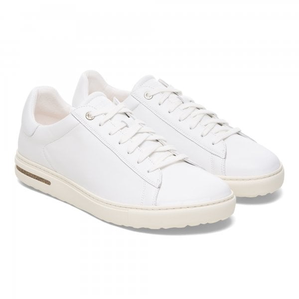 Unisex Bend Low in White Leather Narrow Fit