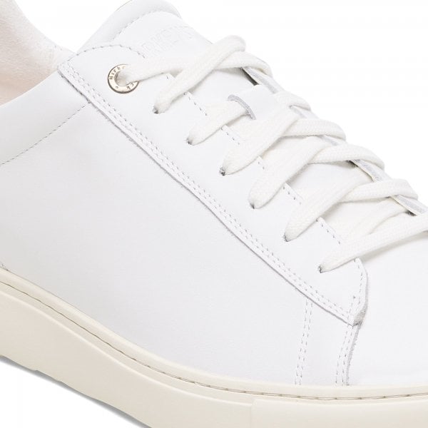 Unisex Bend Low in White Leather Narrow Fit
