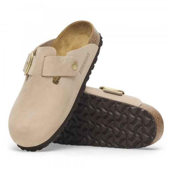 Unisex Boston Big Buckle Nubuck Suede
