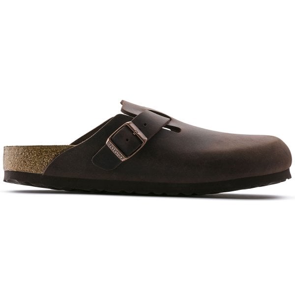 Unisex Boston Leather Clog in Habana Reg Fit