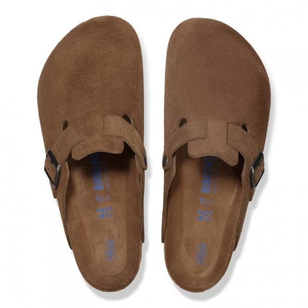 Unisex Boston Suede Regular Fit in Dark Tea