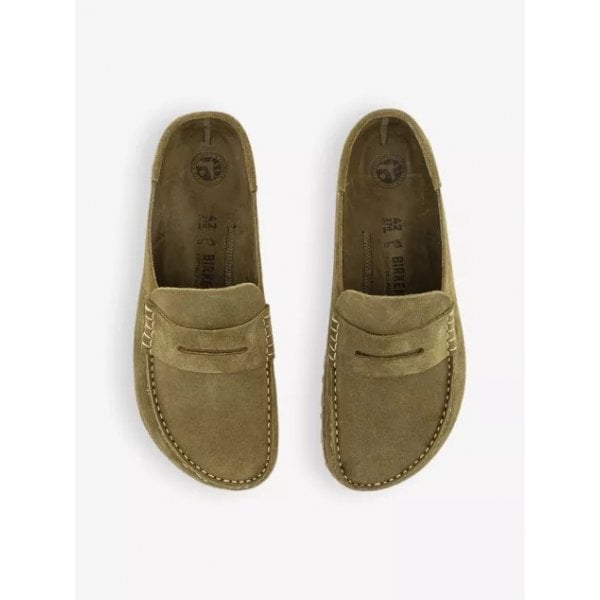 Unisex Naples Clogs in Pine Green Suede