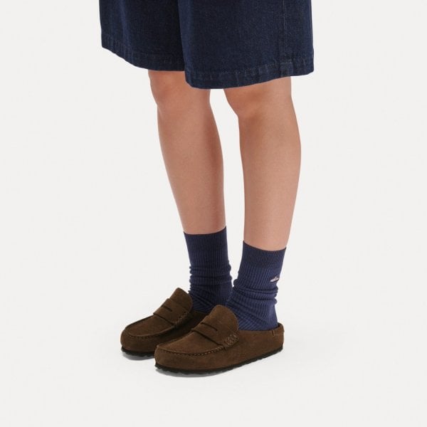 Unisex Naples Wrap Suede in Carafe Narrow