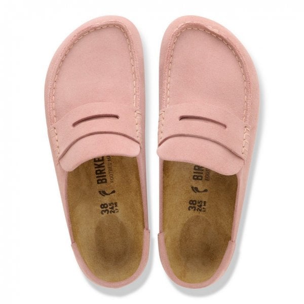 Unisex Naples Wrapped in Narrow Pink Clay Suede