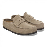 Unisex Naples Wrapped in Narrow Taupe Suede