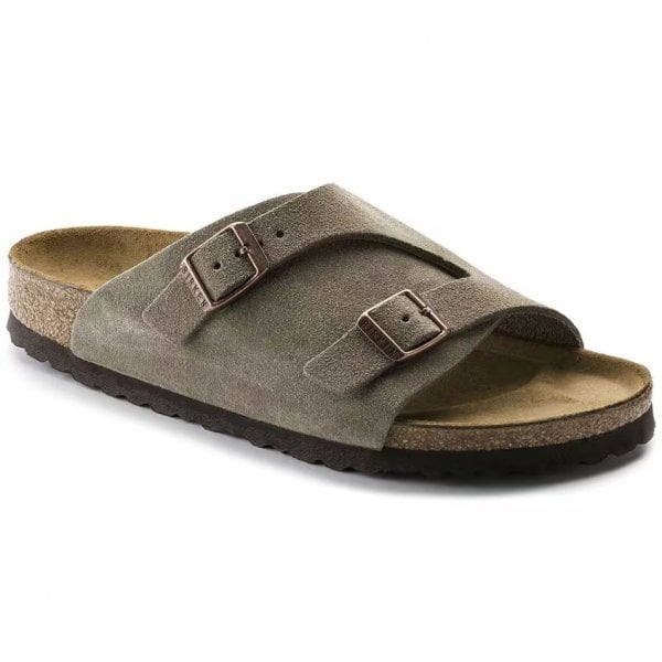 Unisex Zurich Suede Leather in Taupe