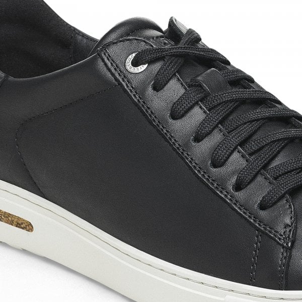 Womens Bend Low Trainer in Black Leather Regular fit