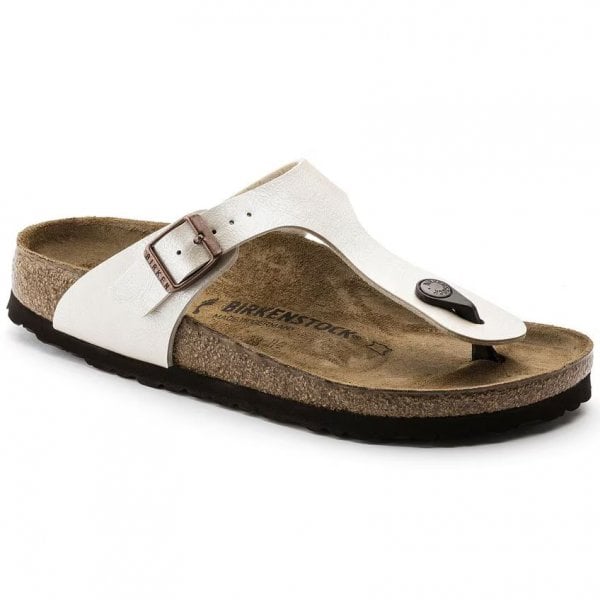 Womens Gizeh Graceful Regular Fit Sandal in Pearl White