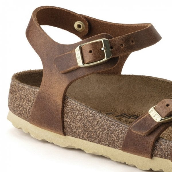 Womens Kumba Oiled Leather in Cognac