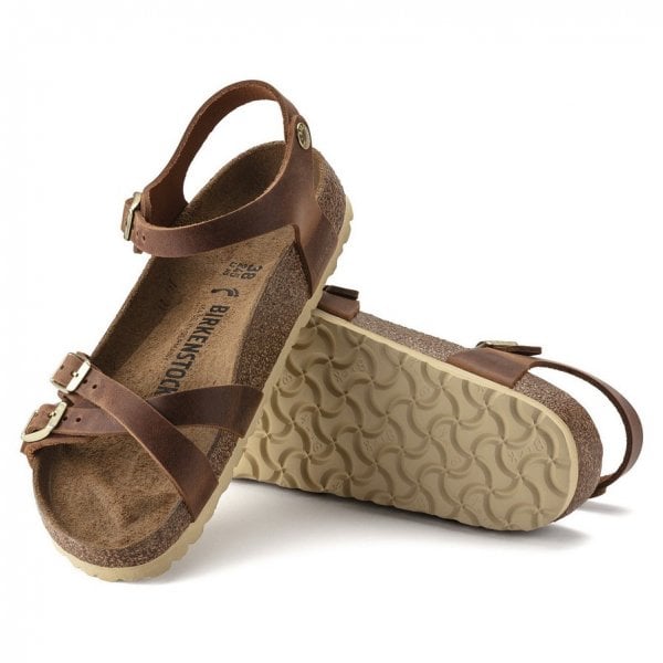 Womens Kumba Oiled Leather in Cognac