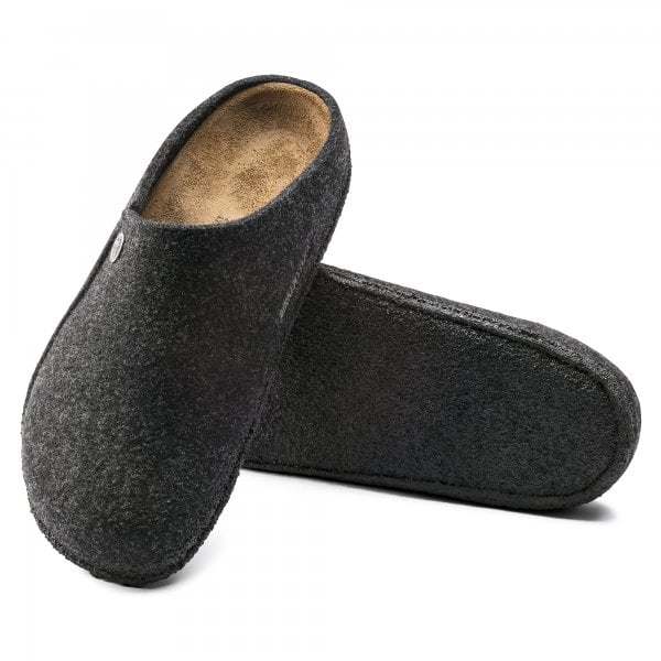 Zermatt Felt Slipper in Athracite Regular Fit 1014938