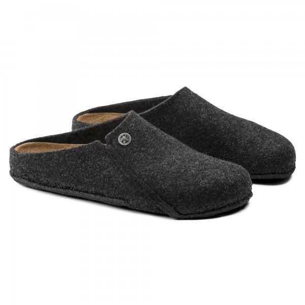 Zermatt Felt Slipper in Athracite Regular Fit 1014938