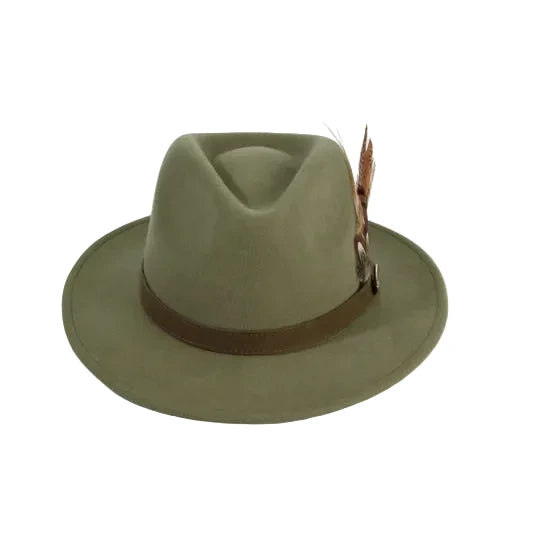 The Suffolk Fedora Bronze Feather