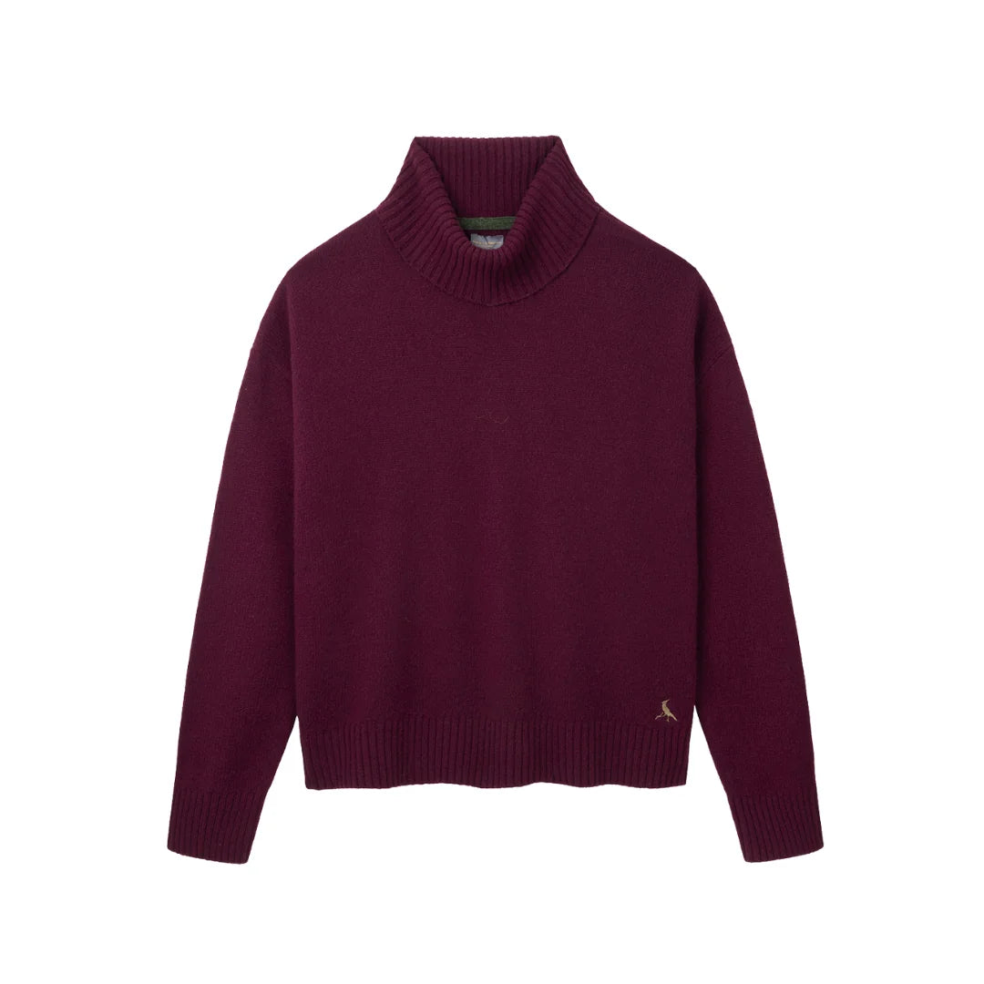 The Sophia Merino Wool Rollneck Jumper