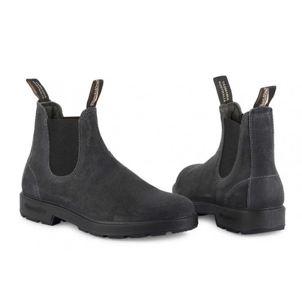 1910 Chelsea Boot in Steel Grey Suede