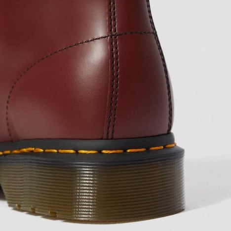 1460 8 Eyelet Boot in Cherry Red