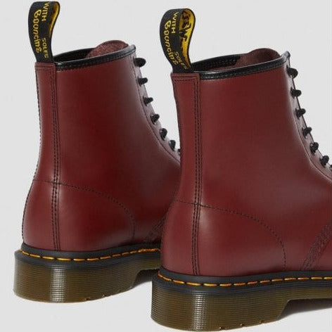 1460 8 Eyelet Boot in Cherry Red