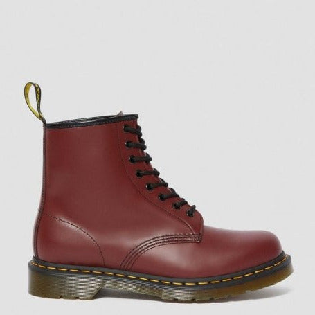 1460 8 Eyelet Boot in Cherry Red