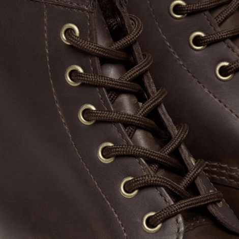 101 Crazy Horse Leather Ankle Boots in Dark Brown
