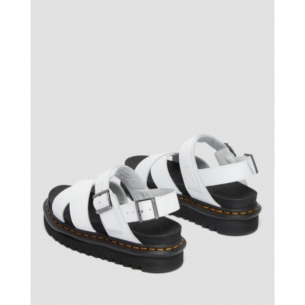 Voss II Sandal in White Hydro Leather