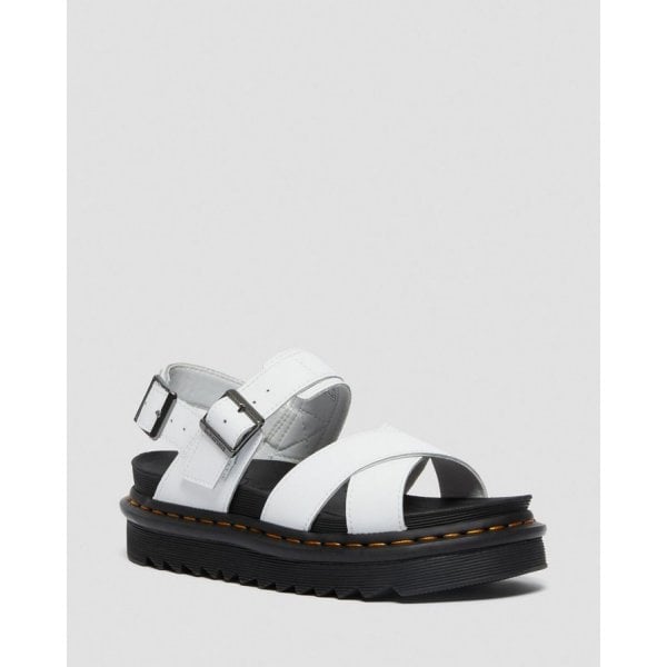 Voss II Sandal in White Hydro Leather