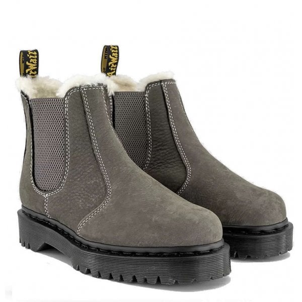 Womens 2976 Milled Nubuck WP Chelsea Boot in Gunmetal