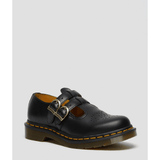 Womens 8065 Mary Jane Shoes in Black Smooth