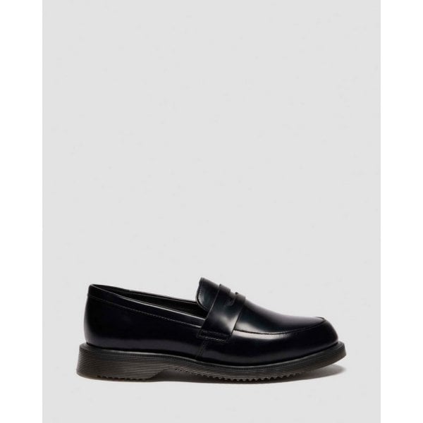 Womens Temara Loafer In Black Polished Smooth