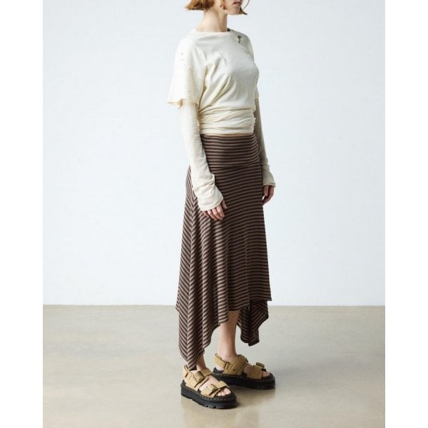 Womens ZebZag Sandal in Savannah Tan Suede