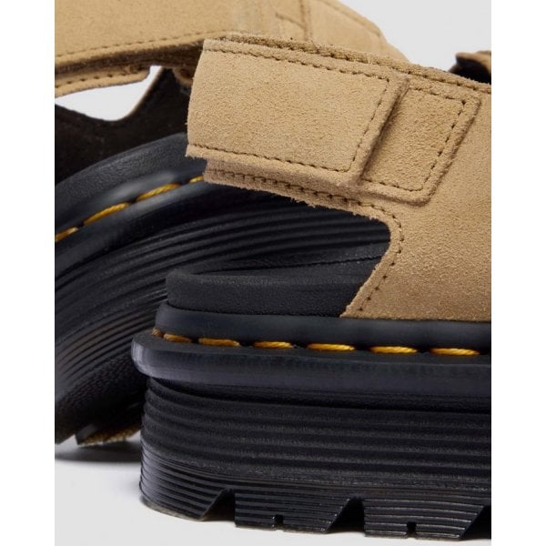 Womens ZebZag Sandal in Savannah Tan Suede