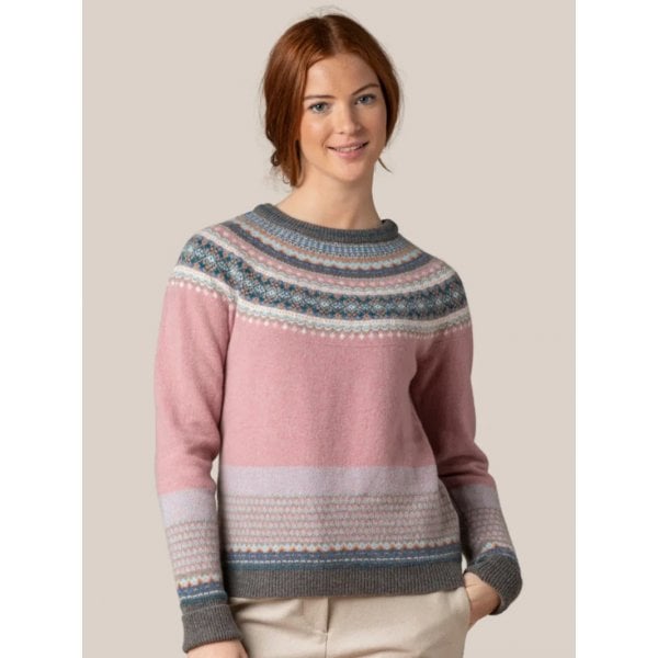 Womens Alpine Sweater in Vintage Pink