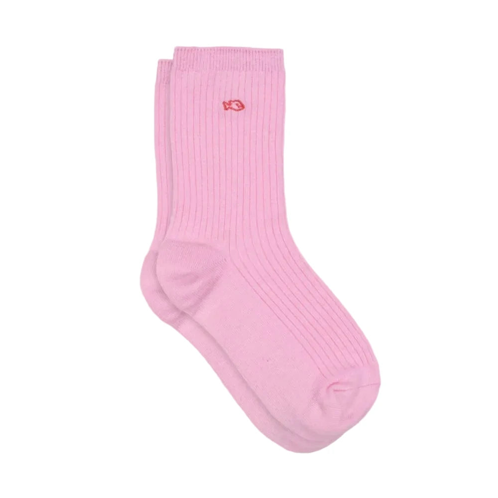 Plain Ribbed Socks