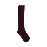 Knee High Combed Cotton Socks