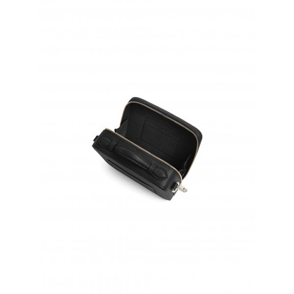 Buckingham Cross Body Bag in Black Leather