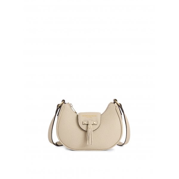 Micro Windsor Cross Body in Stone Leather