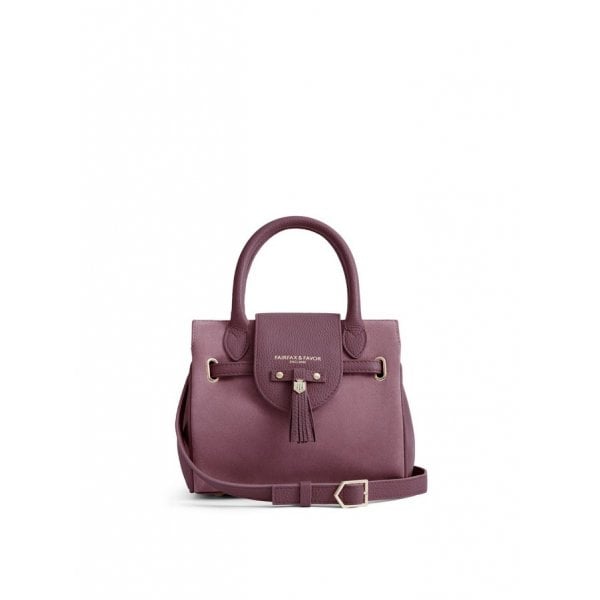 Mini Windsor Handbag in Heather Suede